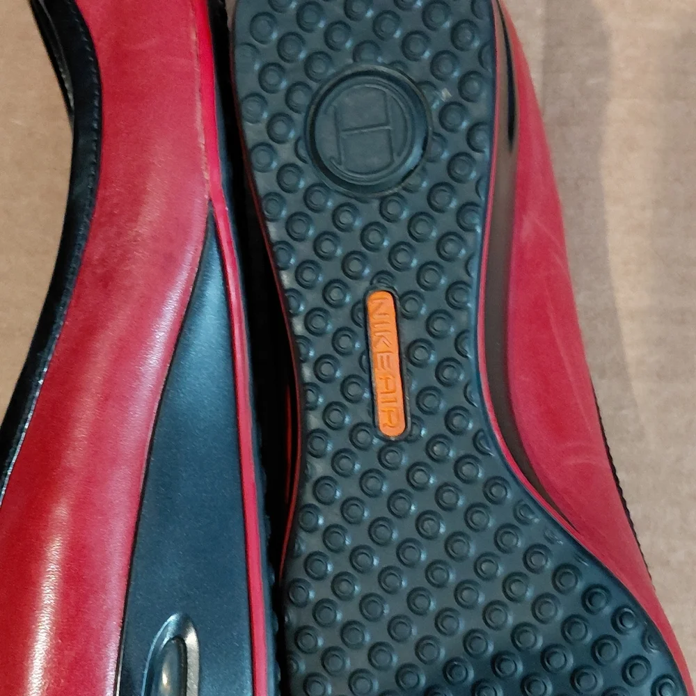 Cole Haan Women's Red and Black Flats - Picture 3 of 10